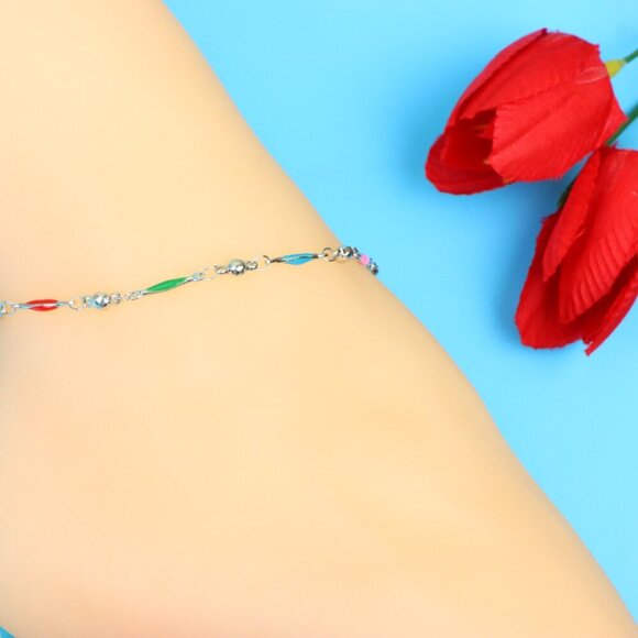 Elegant Handmade Anklet – Perfect for Women & Girls | Ideal Gift Option,DYC1079 - Picture 10 of 10